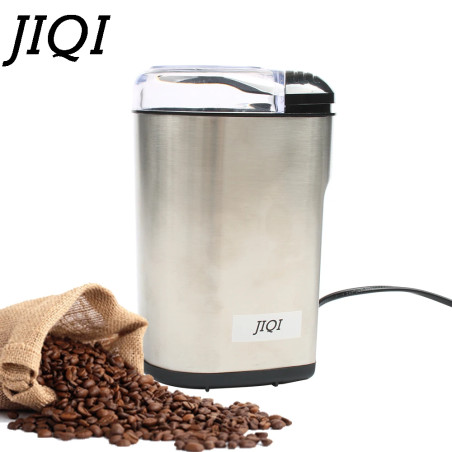 JIQI Electric Coffee Grinder - Fast & Durable for Beans, Herbs, Nuts
