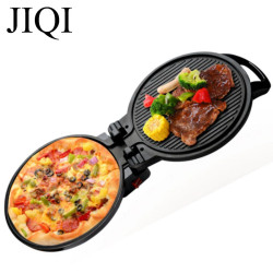 JIQI Electric Skillet: Double Heating, Perfect for Pancakes & More