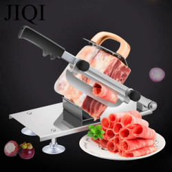 JIQI Manual Slicer: Stainless Steel, Adjustable Thickness for Meat ...