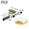 JIQI Manual Slicer: Stainless Steel, Adjustable Thickness for Meat ...