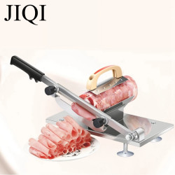 JIQI Manual Slicer: Stainless Steel, Adjustable Thickness for Meat ...