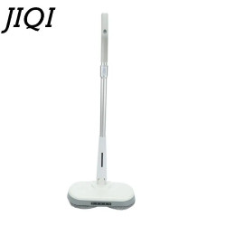 JIQI Cordless Electric Mop: LED Light & Auto Spray Cleaning