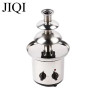 JIQI 3-Tier Chocolate Fountain, Stainless Steel, Auto Rotating