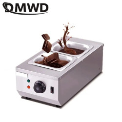 JIQI Double Hot Chocolate Dipper - Electric Melter with 2 Lattices