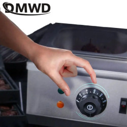 JIQI Double Hot Chocolate Dipper - Electric Melter with 2 Lattices