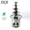 JIQI 4-Tier Electric Chocolate Fountain - Party Fun & Automatic Flow