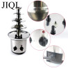 JIQI 4-Tier Electric Chocolate Fountain - Party Fun & Automatic Flow
