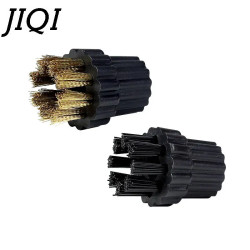 JIQI Steam Cleaning Brush Set: Durable Plastic & Copper