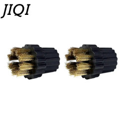 JIQI Steam Cleaning Brush Set: Durable Plastic & Copper