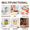 JOYOUNG 1.5L Electric Kettle: Precise Temp Control for Tea & More