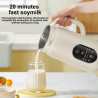 JOYOUNG Mini Soy Milk Maker & Blender: Effortless Smoothies & More