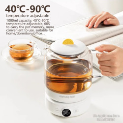 JOYOUNG 1L Electric Kettle: Healthy Stewing & Brewing