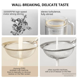 JOYOUNG Wall-Breaking Soymilk Maker - Blend Smooth & Nutritious Drinks