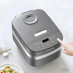 JOYOUNG 3L Rice Cooker - Stainless Steel & Multigrain