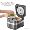 JOYOUNG 3L Rice Cooker - Stainless Steel & Multigrain