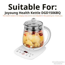 JOYOUNG 1.5L Glass Health Kettle - Durable & Stylish
