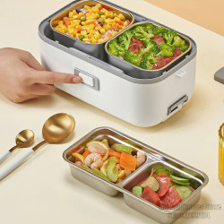 JOYOUNG Portable Rice Cooker & Steamer, 1.5L Stainless Steel