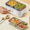 JOYOUNG Portable Rice Cooker & Steamer, 1.5L Stainless Steel