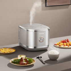 JOYOUNG 4L Stainless Steel Rice Cooker - 24H Timer, Multifunctional