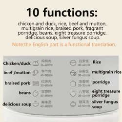 JOYOUNG 3L Electric Pressure Cooker - Rice, Stew & Soup