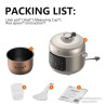 JOYOUNG Portable Pressure Cooker 3L - Perfect for 1-5 People