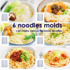 JOYOUNG Electric Noodles Maker: Homemade Pasta with 6 Molds