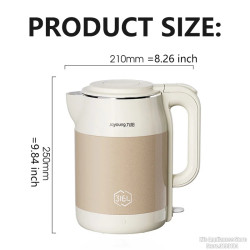JOYOUNG Electric Kettle: 3.6L Stainless Steel, Fast Heating