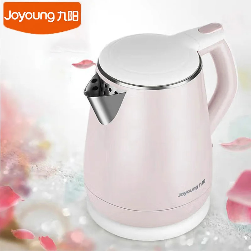 JOYOUNG Electric Kettle: 1800W Fast Heating, Safety Auto Shut-Off