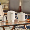 JOYOUNG Mini Folding Kettle: Fast Boil, 304 Stainless Steel, 600ml