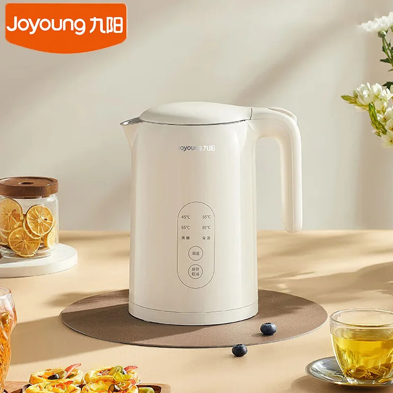 JOYOUNG 5-Gear Temp Control Electric Kettle, Insulated & Fast Boiling