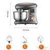 JOYOUNG Electric Dough Mixer: 6-Speed Blending & Mixing