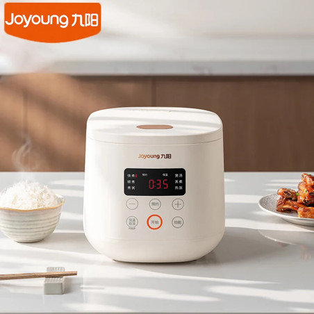 JOYOUNG 2L Mini Rice Cooker: Perfect for 1-3 People, Soup & More!