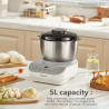 JOYOUNG 5L Electric Dough Mixer: Automatic Kneading & Blending