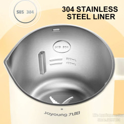 JOYOUNG Soymilk Maker: Automatic Heating, 304 Stainless Steel