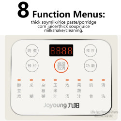 JOYOUNG Wall-Breaking Blender & Soy Milk Maker - 1.2L, Auto Keep Warm
