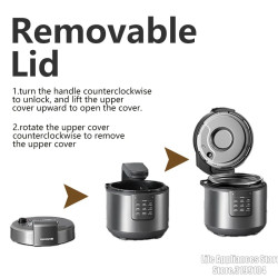JOYOUNG Electric Pressure Cooker: Safe & Easy Rice & Multicooker