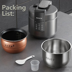 JOYOUNG Electric Pressure Cooker: Safe & Easy Rice & Multicooker