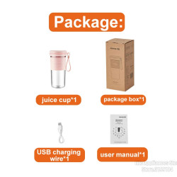 JOYOUNG Portable Juicer Blender: Fresh Juice & Smoothies On-the-Go