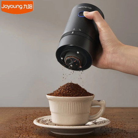 JOYOUNG Cordless Bean Grinder - Adjustable Grind & 1250mAh Battery