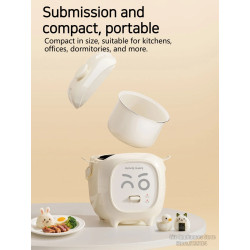 JOYOUNG Mini Rice Cooker - 1.2L for 1-2 People