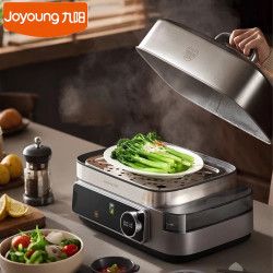 JOYOUNG 14L Double-Layer Electric Steamer - Healthy & Delicious Meals