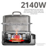 JOYOUNG 14L Double-Layer Electric Steamer - Healthy & Delicious Meals