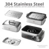 JOYOUNG 14L Double-Layer Electric Steamer - Healthy & Delicious Meals