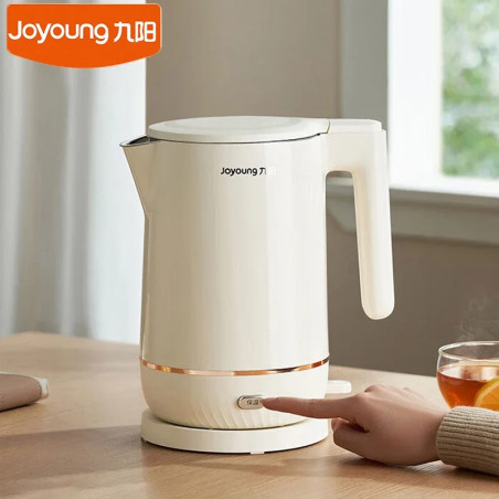 JOYOUNG Quiet Electric Kettle - Stainless Steel, Fast Boil