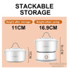 JOYOUNG Portable Cooker: Mini & Foldable, Perfect for Travel & Dorm