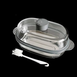 JOYOUNG Borosilicate Fish Steamer for F-S3 Rice Cookers