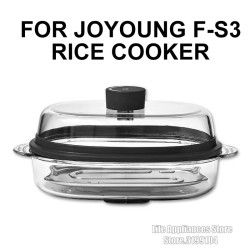 JOYOUNG F-S3 Rice Cooker: Steams Fish, Seafood & Veggies