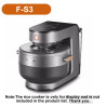 JOYOUNG F-S3 Rice Cooker: Steams Fish, Seafood & Veggies
