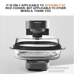 JOYOUNG F-S3 Rice Cooker: Steams Fish, Seafood & Veggies