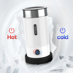 HIBREW Milk Frother & Warmer: Perfect Lattes, Every Time